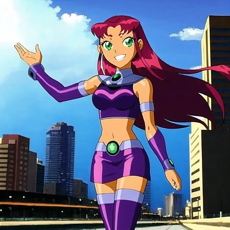 Featured image #2 for Starfire - Teen Titans (Anime style)