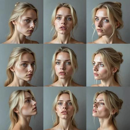 Featured image #6 for Consistent face 3x3 generator