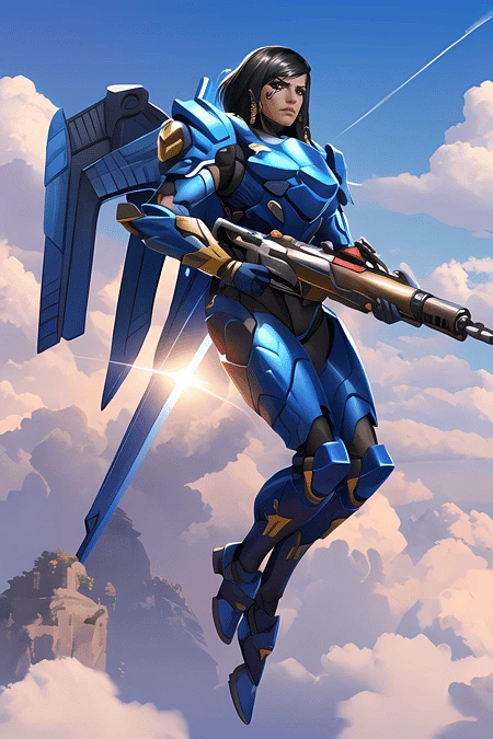 Featured image #1 for Pharah (Overwatch) LORA