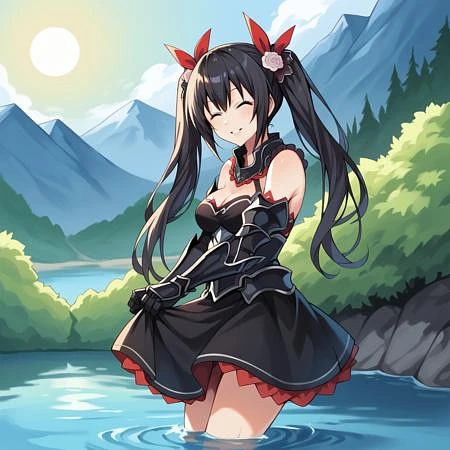 Featured image #2 for Noire - Hyperdim. Neptunia (10 Outfits/2 Forms)