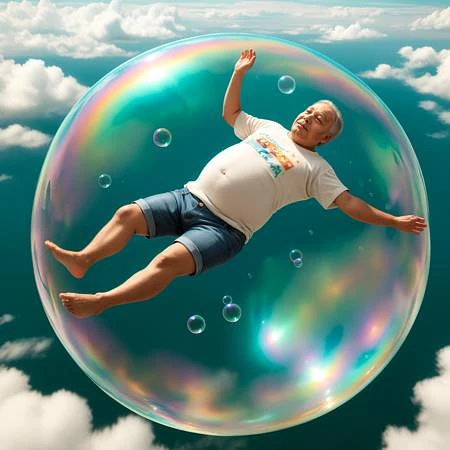 Featured image #4 for iridescent giant bubble-shaped dome