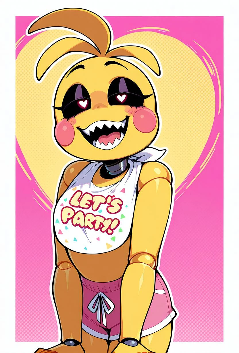Featured image #1 for Toy Chica   FNAF / Five Nights at Freddy's    illust + 1.5