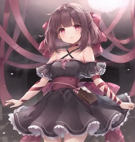 Featured image #1 for [Dekinai] Fallenshadow ; Fallen Shadow Pony XL | Virtual Youtuber