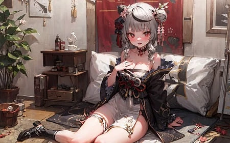 Featured image #4 for Sakamata Chloe（Vtuber） Spring 沙花叉库洛艾 新春