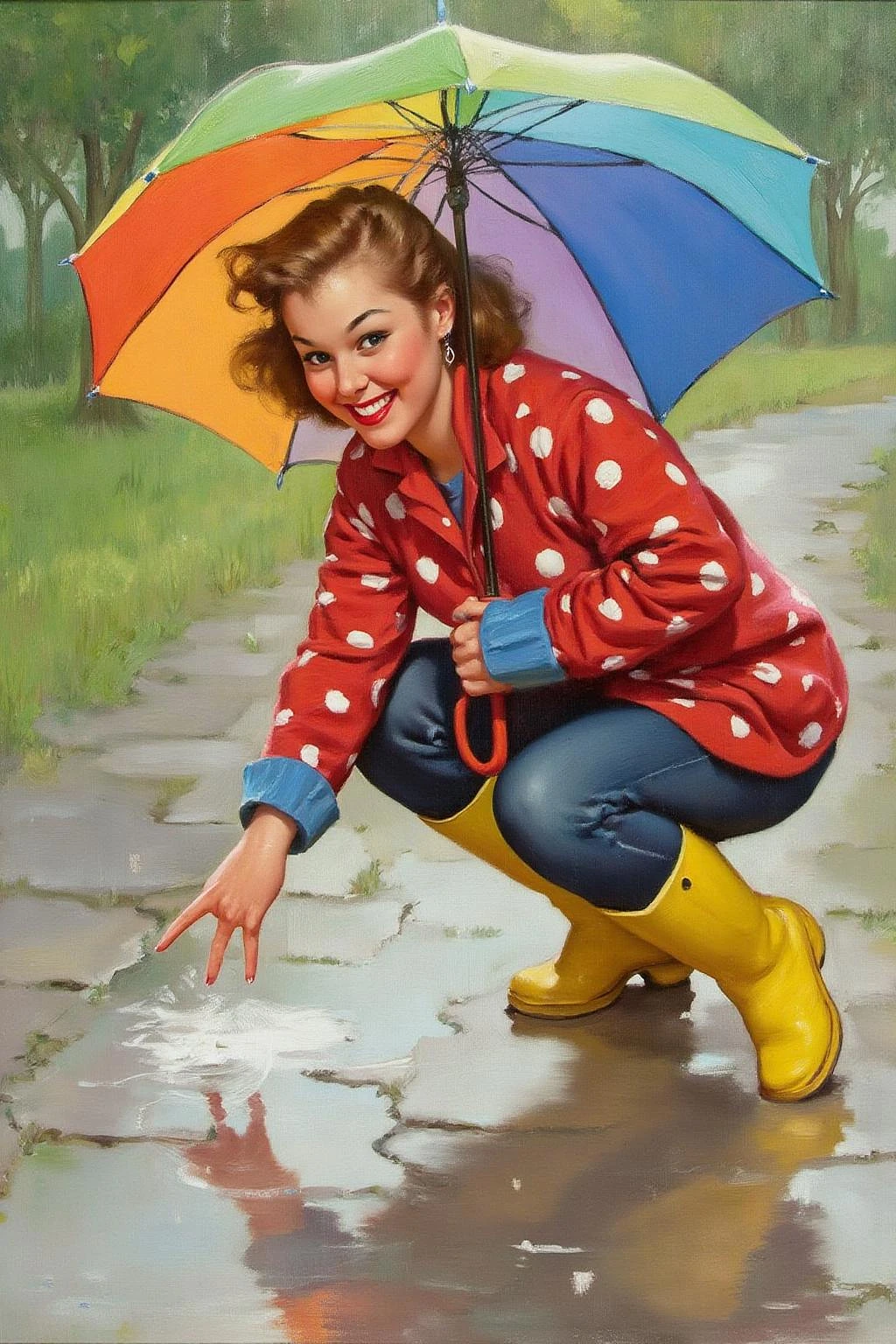Featured image #2 for Pouting Beauties: Gil Elvgren Pin-Up Illustration Style