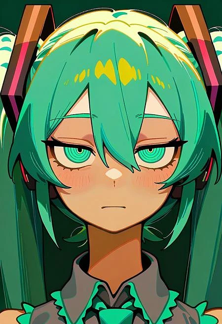 Featured image #3 for Little netizen | Tired (or disdainful) eyes for your Waifu.