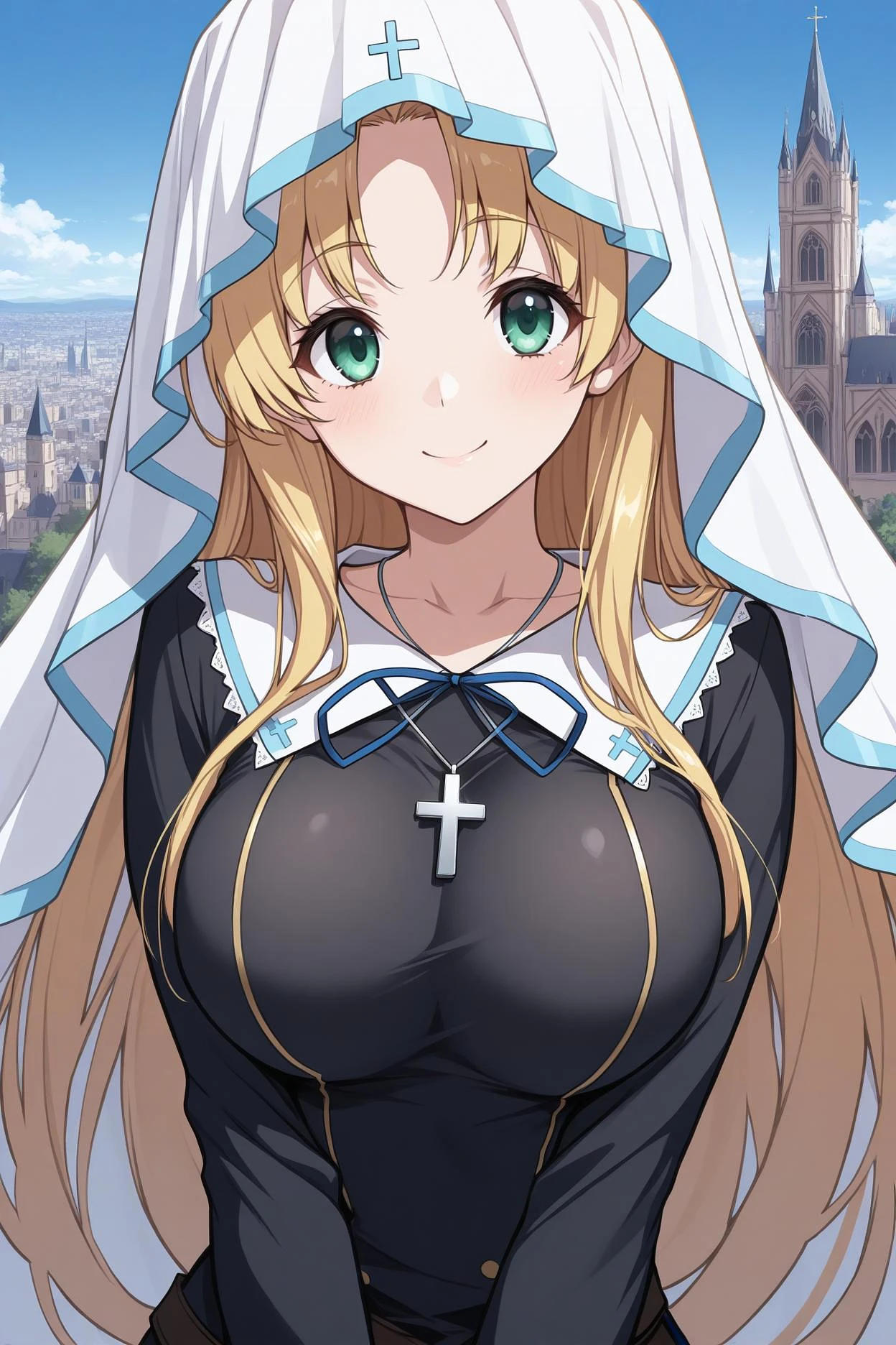 Featured image #1 for Asia Argento/アーシア・アルジェント (High School DxD) SDXL LoRA | 3 Outfits [Illustrious]