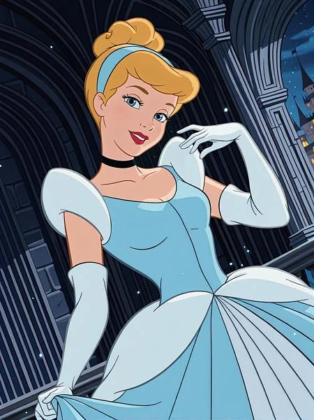 Featured image #2 for Cinderella - Disney Princess - | Illustrious XL | PONY XL | SD 1.5 | - by YeiyeiArt