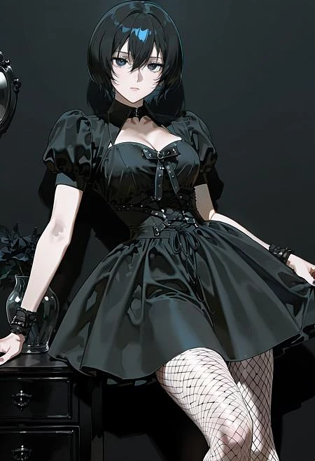 Featured image #3 for Mall Goth Short Dress