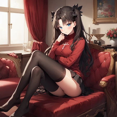 Featured image #5 for Rin tohsaka  LORA and(Pony)  from fate stay night visual novel