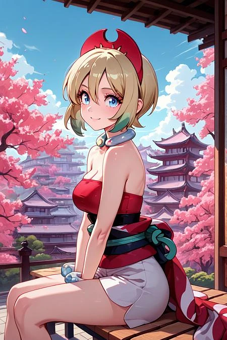 Featured image #5 for Irida: Pearl Clan Princess | カイ(Pokemon) [Illustrious & Pony & SD1.5]