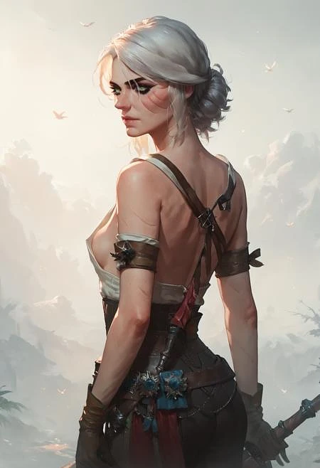 Featured image #6 for Ciri (Witcher 3 Game) Flux/Pony/SDXL
