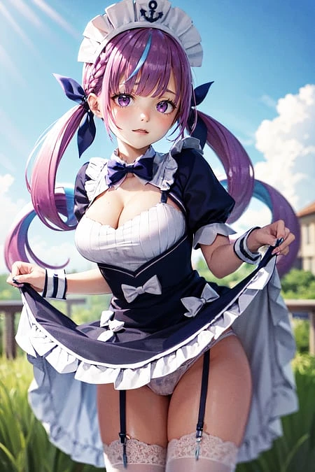 Featured image #2 for Minato Aqua 湊あくあ (maid.ver) / Hololive