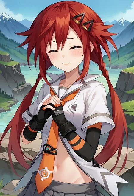 Featured image #3 for Uzume Tennouboshi/Orange Heart/Kurome Ankokuboshi - Neptunia Series | 天王星うずめ (3+1+1 costumes)