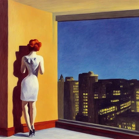 Featured image #3 for Edward Hopper | Hypernetwork