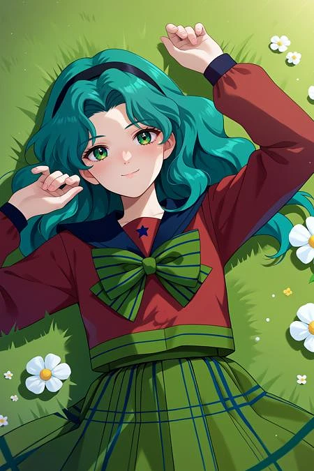 Featured image #3 for Sailor Neptune/セーラーネプチューン (Sailor Moon) SDXL LoRA [Pony Diffusion]