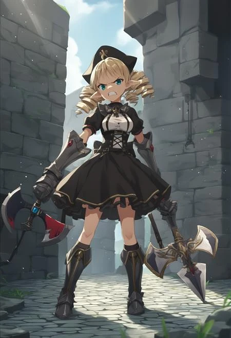Featured image #2 for Ymir Queen's Blade (Rebellion Version) XL [Pony + Illustrious]