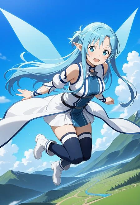 Featured image #1 for [Illustrious, SD1.5] Yuuki Asuna 結城明日奈 / Sword Art Online