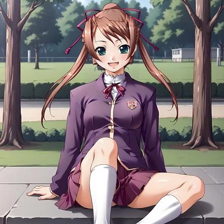 Featured image #4 for Fujine Hatoba (Sei Dorei Gakuensai) XL pony LORA