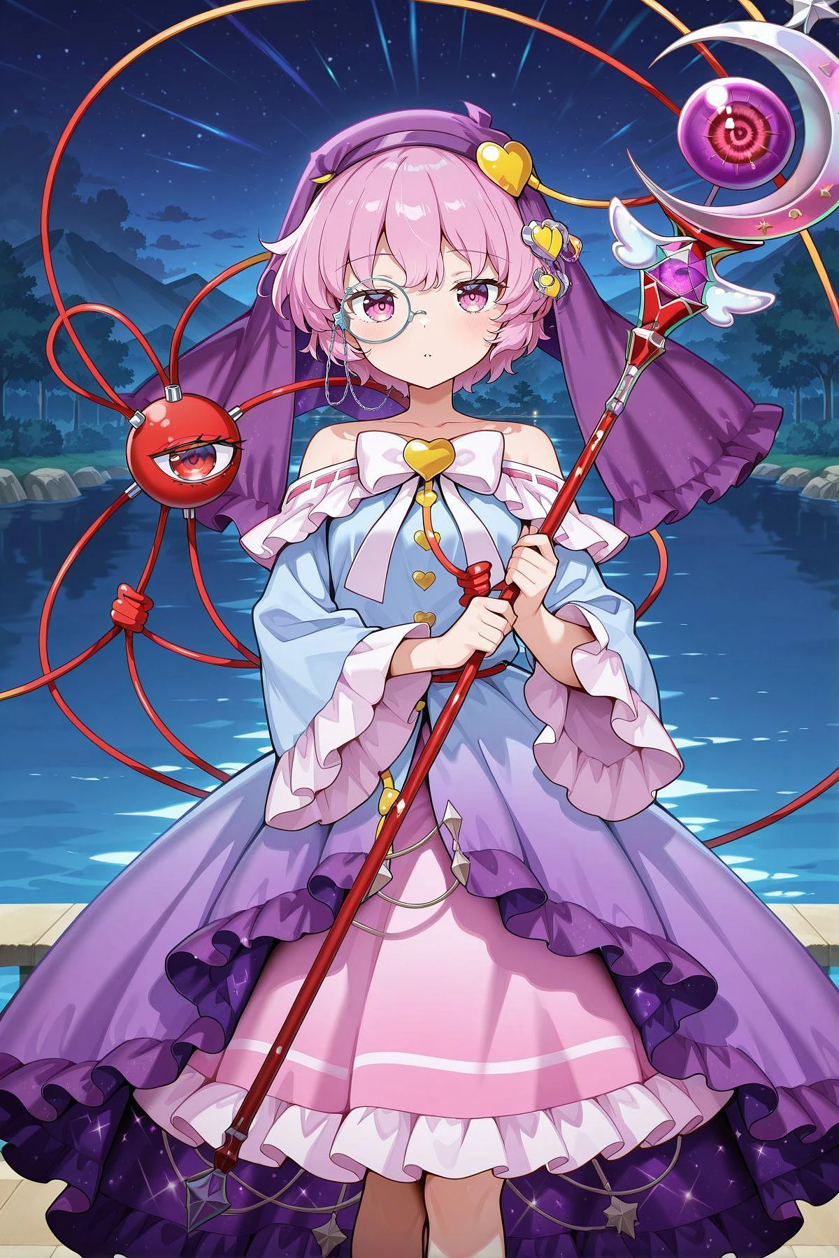 Featured image #5 for Satori Komeiji (Touhou Project) & Satori Komeiji (Tiny Underworld Queen)