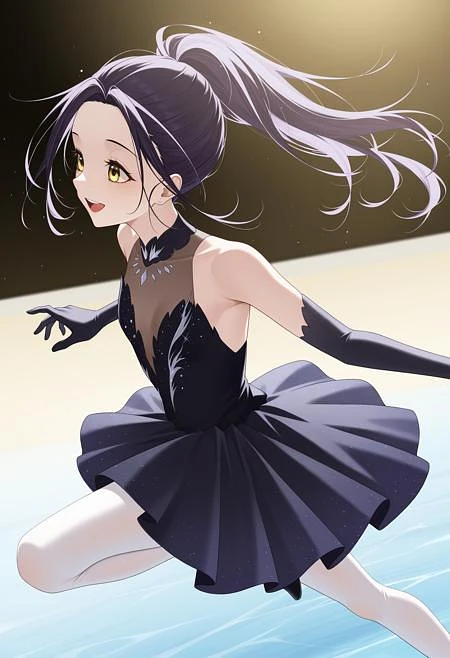 Featured image #4 for 【Illustrious&pony】Medalist_Hikaru KAMISAKI丨メダリスト_狼嵜光丨金牌得主_狼嵜光