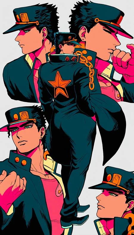 Featured image #2 for kujo_jotaro_noobxl_eps_1.0
