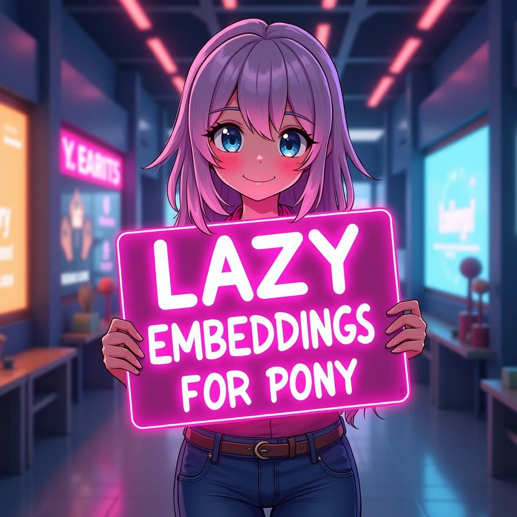 Featured image #5 for LazyPositive and LazyNegative embeddings illustrious NoobAI Pony SDXL