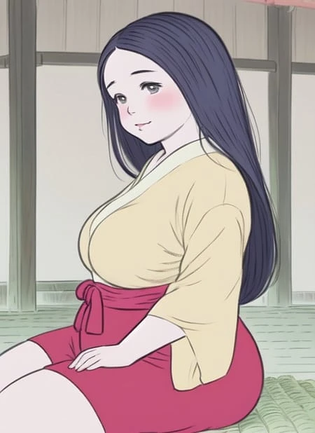 Featured image #3 for Princess Kaguya - Ghibli (WIP)