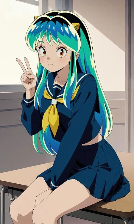 Featured image #3 for (PonyXL and Animagine) Lum | Urusei Yatsura (2022)  Lora
