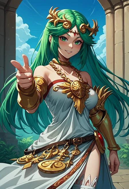 Featured image #2 for Palutena | Kid Icarus | Character Lora XL