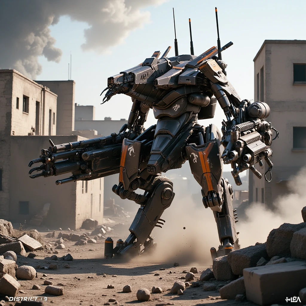Featured image #2 for Exosuit / Mech - District 9 - Flux1.D & SDXL