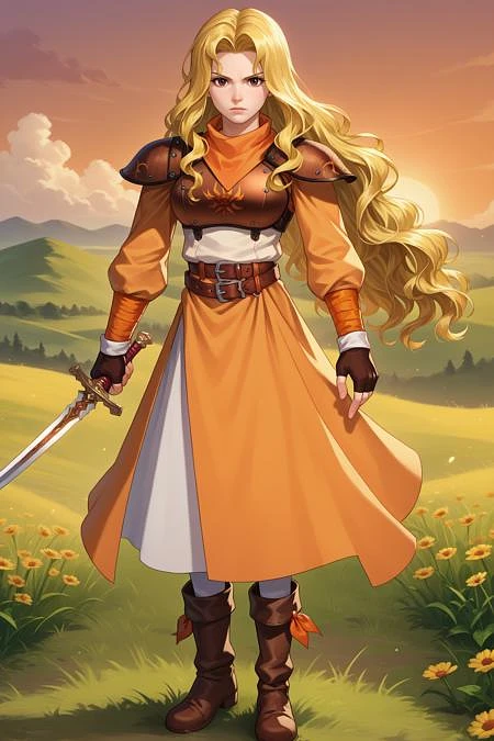 Featured image #2 for Brigid/Eyvel/ブリギッド/エーヴェル (Fire Emblem: Genealogy of the Holy War/Thracia 776) SDXL LoRA [Pony Diffusion]